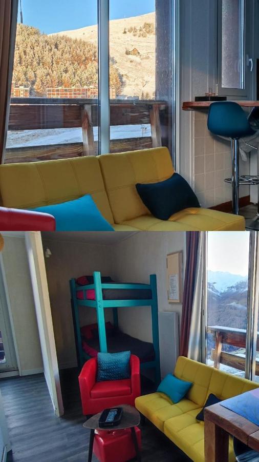Appartement Orcieres Rond Point Des Pistes 1 Panoramique, Front De Neige Extérieur photo
